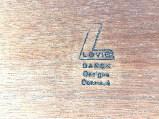 Image 1 of Vintage Danish Freestanding Desk by Peter Løvig Nielsen