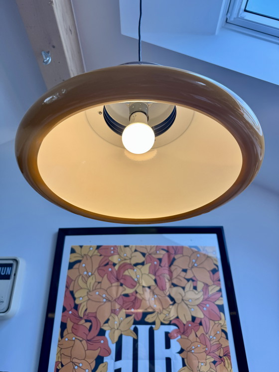 Image 1 of Lampada a sospensione Alfred Kalthoff by Staff Leuchten 1970s Space Age Design tedesco Lightning
