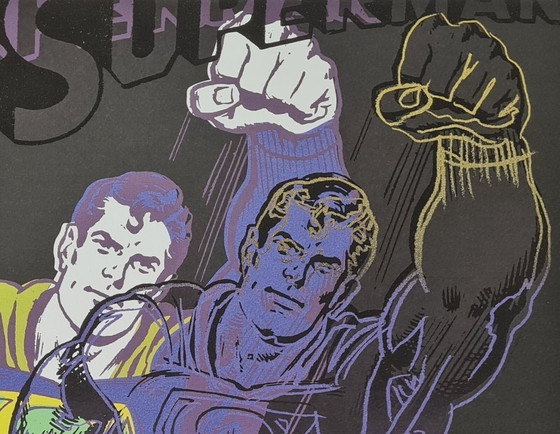 Image 1 of After Andy Warhol, Superman, 1980s, Lithograph