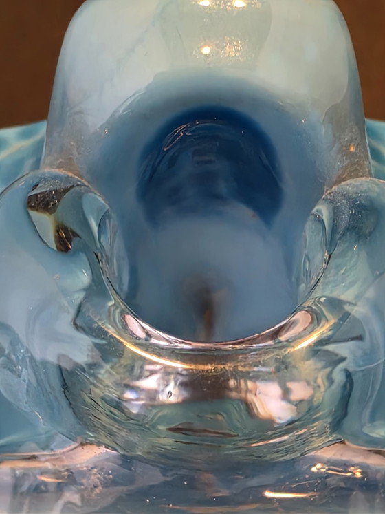 2 Bohemian Vases Jizerske Sklo – Glass (photo 6 of 10)