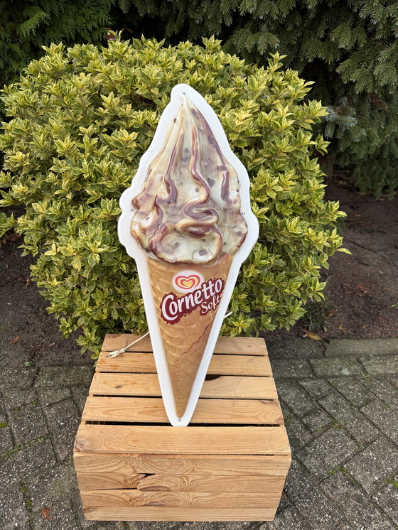 Image 1 of Cornetto Soft lampada da parete gelato light box