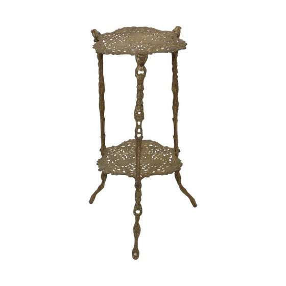 Image 1 of Pflanztisch aus französischem Messing