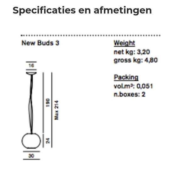 Lampada a Sospensione Design in Vetro Marrone, Foscarini Buds 3 – Lampade a sospensione, Glass (photo 15 of 15)