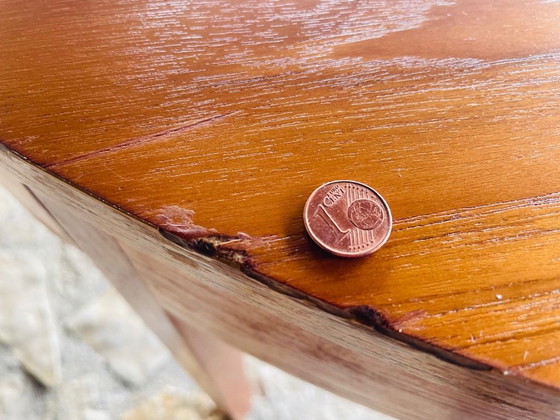 Image 1 of Mid-Century Extendable Teak Dining Table with Butterfly Leaf, By Van Pelt, 1960s