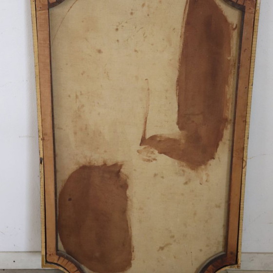 Image 1 of River landscape, oil painting on canvas, Italy 19th century