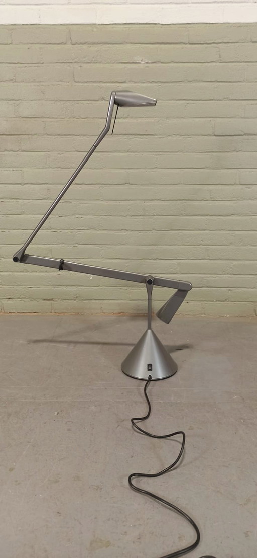 Lámpara de mesa Zelig posmoderna, Walter Monici para Lumina 