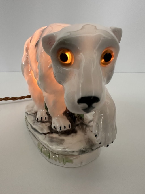 Art deco (geur) lamp - ijsbeer