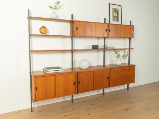 1960s shelving system, Olof Pira, vintage