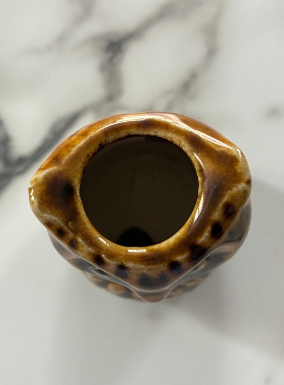Portacandele gufo vintage molto piccolo – Ceramica (photo 4 of 5)
