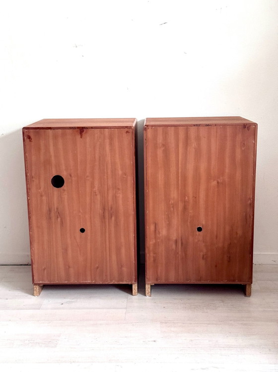 Vintage Danish teak (book)cabinet 1960s, Bookcases, Wood, Brown (photo 7 of 7)