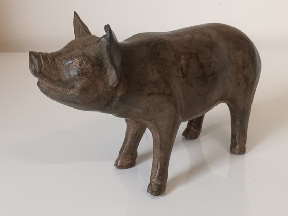 Image 1 of Bronzo Cochon mâle Pierre Chenet