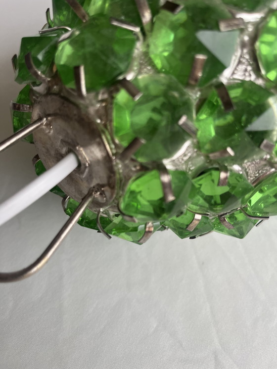 Image 1 of Suspension en verre vintage