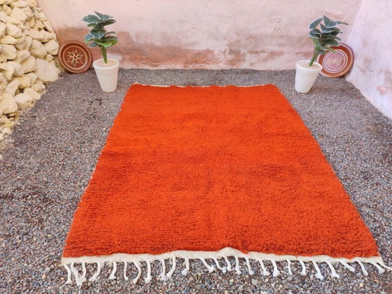 Image 1 of Tapis marocain en laine naturelle 300cmx200cm