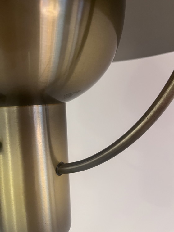 Lampe suspendue champignon hollandaise rare des années 70 – Dijkstra Lampen, Suspensions, Other, Metal (photo 5 of 15)