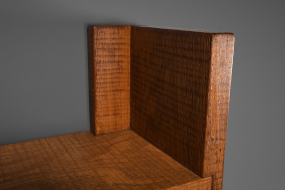 Image 1 of Beautiful Oak Wood Giuseppe Rivadossi Shelves, Italy 1970s