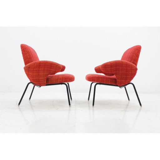 Ensemble de 2 fauteuils vintage d'Alan Fuchs - années 1960
