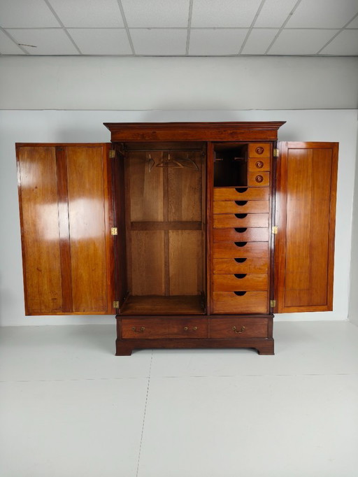 Armadio in mogano di alta qualità della fine del XIX secolo di H. Pander & Zonen