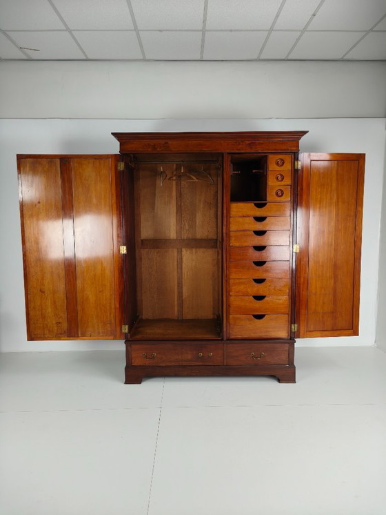 Image 1 of Armadio in mogano di alta qualità della fine del XIX secolo di H. Pander & Zonen