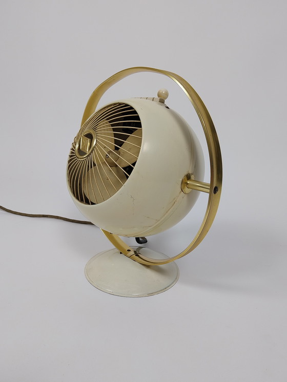 Image 1 of Vintage Prometheus Tafelventilator/Verwarming, Jaren 50