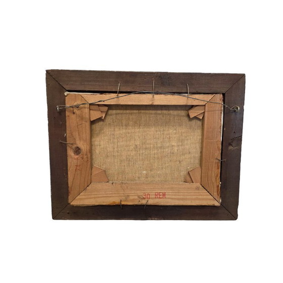 Image 1 of Vintage oil painting Fisherman VD Horst, 1960s