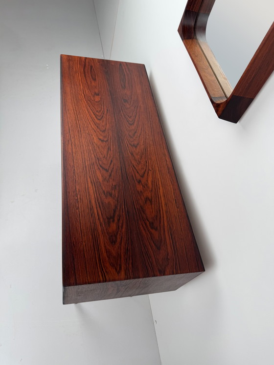 Image 1 of Niels Clausen for NC Møbler Rosewood Hallway Set – Danish Design Icon