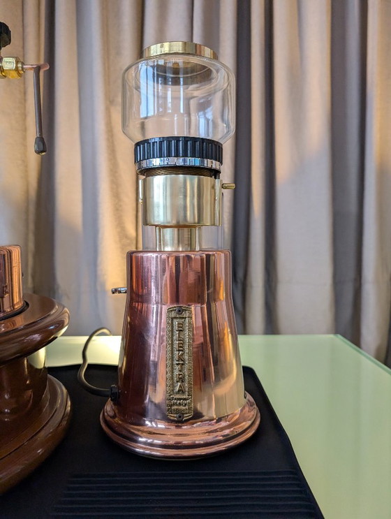 Image 1 of Elektra Micro Casa Lever S1 + macinacaffè Elektra + base Elektra SB + tazze Playa in acciaio inox