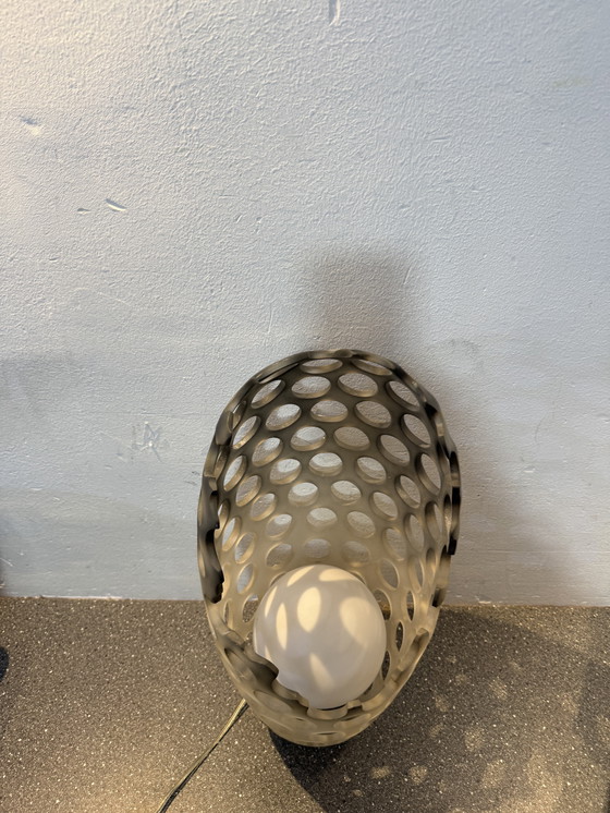 Image 1 of Vintage egg lamp abstract Brand Zijstra 90s Netherlands