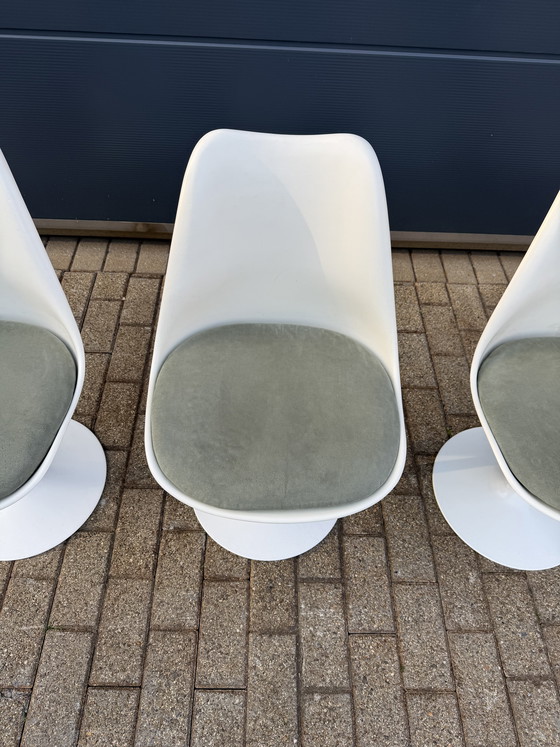 Image 1 of 4 sedie da pranzo originali vintage Knoll Tulip Eero Saarinen