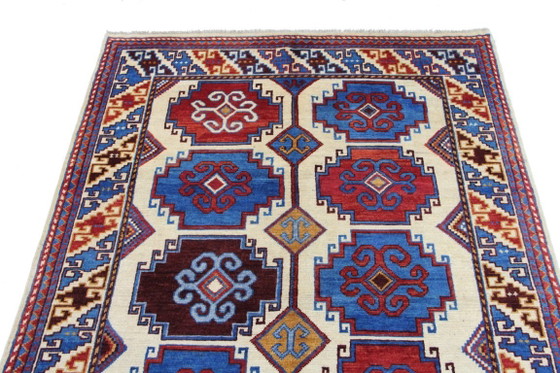 Image 1 of Origineel handgeknoopt Ziegler Kazak tapijt, 187 x 127 cm. Nieuw en in uitstekende staat.