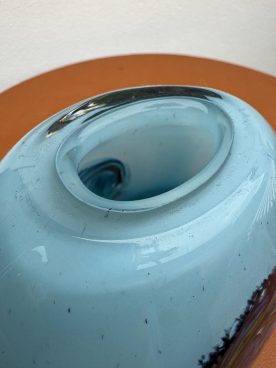 Vaso in vetro soffiato d'arte, Vasi, Multicolore (foto 3 di 10)