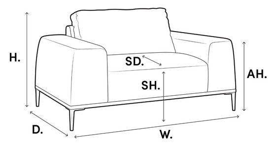 Image 1 of Eichholtz Sessel 'Cesare' – Kieselgrau