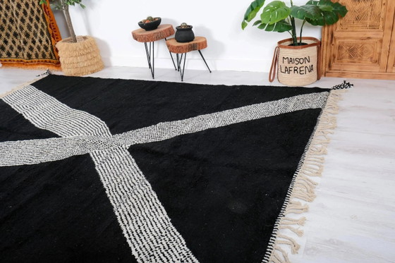 Tapis marocain traditionnel, pure laine, 3x2 m. – Wool (photo 4 of 10)
