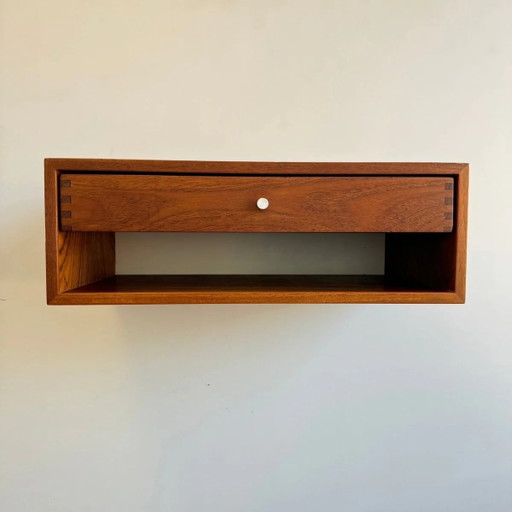 Mueble de pared vintage Kai Kristiansen de teca