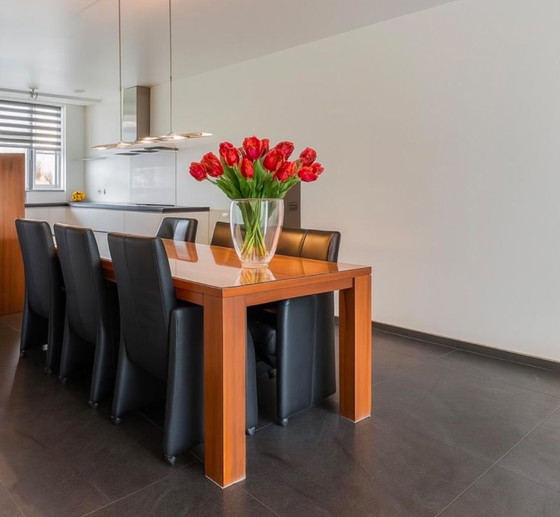 Image 1 of Mesa de comedor de nogal 200x100