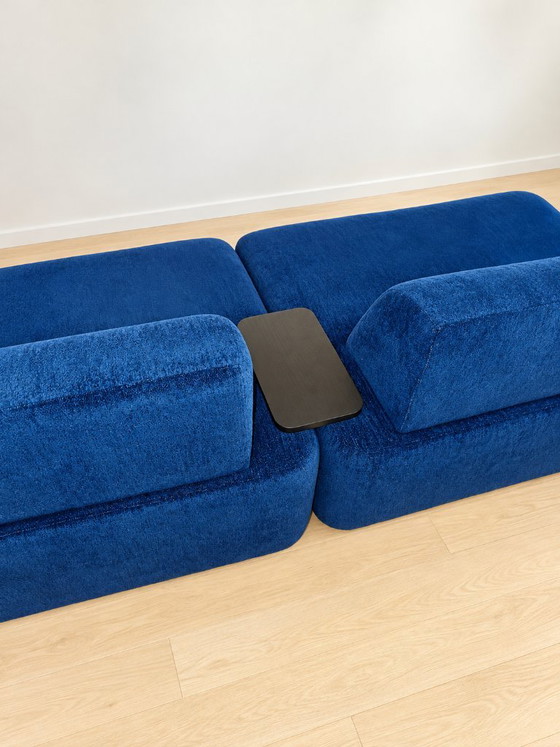 Divano Modulare Moderno Royal Blue di WOLFF BLITZ INTERIOR – Divani modulari, Tessile (photo 6 of 8)