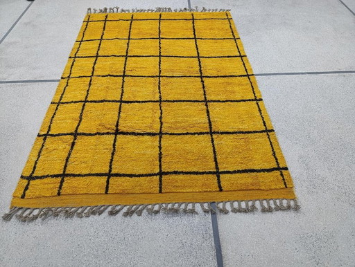 Handwoven Moroccan Berber Rug – Traditional & Elegant 250/150cm – vloerkleden en tapijten, Wool
