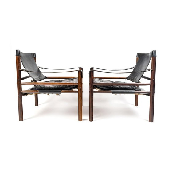 Poltrona Sirocco di Arne Norell, 1960 – Norell Möbel, Sedie e poltrone, Wood, Leather (photo 4 of 9)