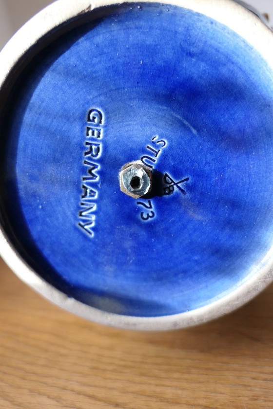 Image 1 of Vintage Dümler & Breiden ceramic floor lamp Studio 73