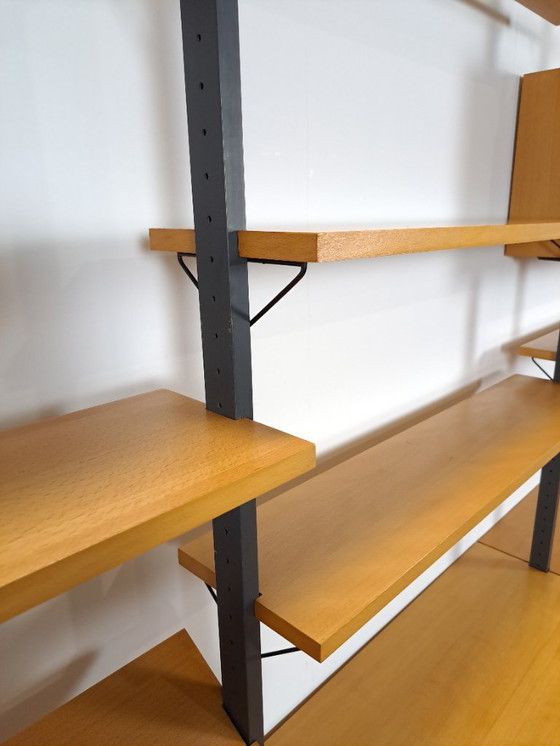 Image 1 of Sistema di pareti modulari con scrivania di design svedese Olof Pira