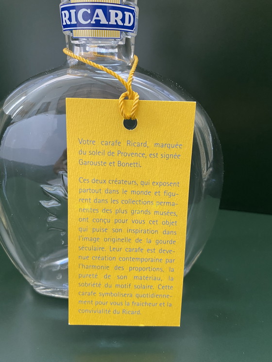 Image 1 of Ricard Carafe, Marked with the Sun of Provence, Signed by Garouste and Bonetti