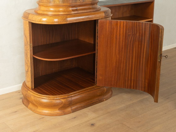 Image 1 of Vintage Art Deco vitrinekast uit de jaren 1930