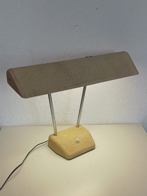 Image 1 of Lampada da notaio anni Cinquanta con lacca termoretraibile