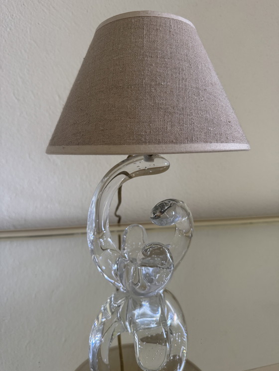 Image 1 of Small Crystal Lamp Schneider 50's