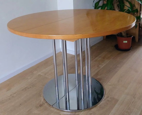 Image 1 of Thonet table with 6 chairs
