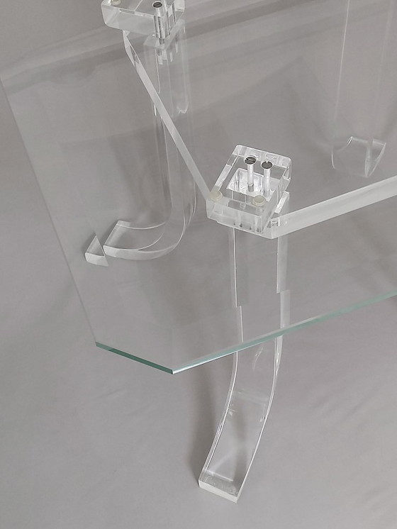 Image 1 of salontafel plexiglas Lucite