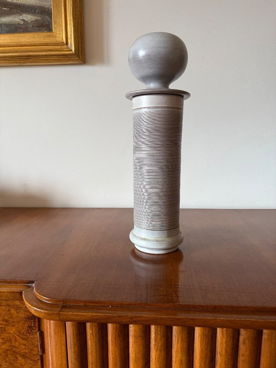 Image 1 of Vaso in gres della metà del secolo scorso, Franco Bucci Italia 1970 ca.