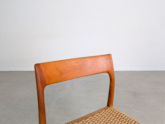 Image 1 of Niels O Moller Stuhl Modell 77 J.L. Møllers Møbelfabrik teak2