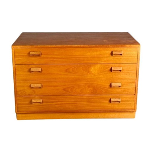Midcentury ladekast Dressoir Søborg ladekast Børge Mogensen teakhout