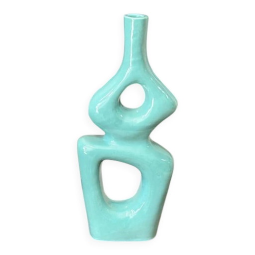 Agmar artisanal vase varnished