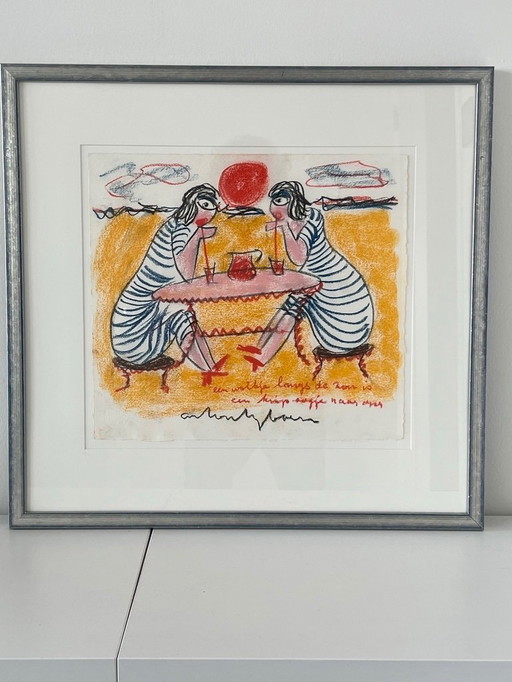 Anton Heyboer (unicum) "A cloud passes the sun"